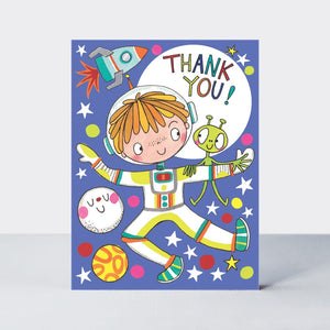 Thank You - Spaceman (Pack of 5)