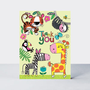 Thank You - Jungle Animals (Pack of 5)