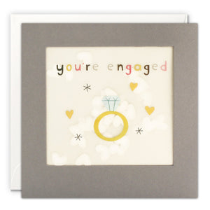 You're Engaged (Paper Shakies Card)