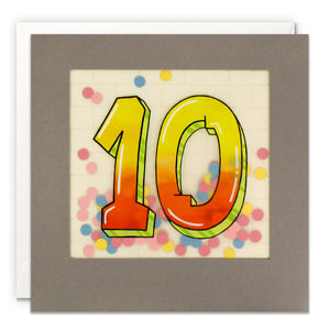 Age 10 Graffiti (Paper Shakies Card)