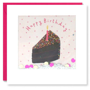 Birthday Chocolate Cake (Shakies Card)