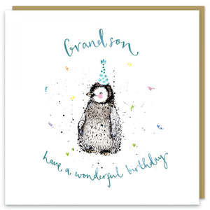 Grandson Birthday Penguin