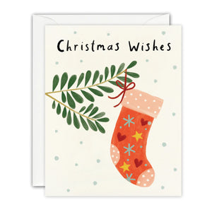 Christmas Stocking Mini Pack of 5 cards