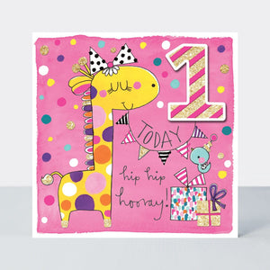 Age 1 Girl Giraffe