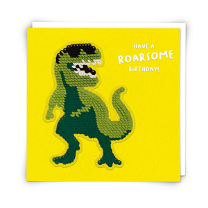 Sequin T Rex