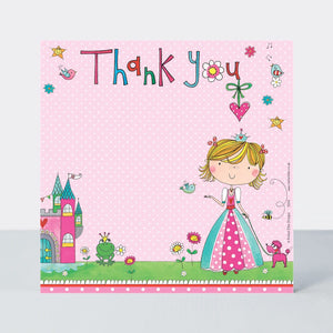 Thank You - Princess (Pack of 8)