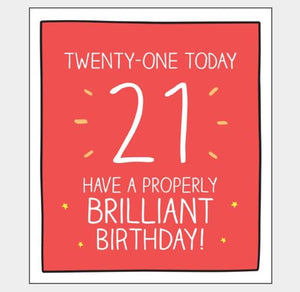 21 Properly Brilliant Birthday
