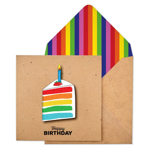 Happy Birthday Rainbow Cake
