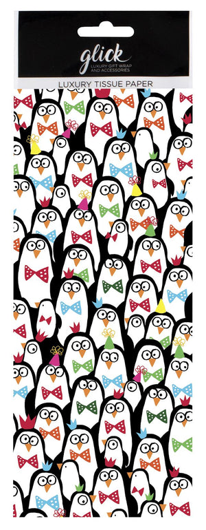 Party Penguins Tissue Paper