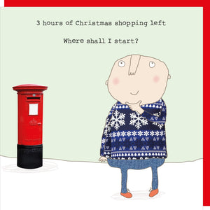 Man Xmas Shopping
