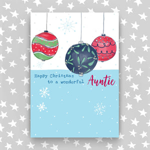 Happy Christmas Wonderful Auntie